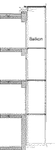 Schnitt Fassade